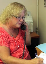 jane making an appointment